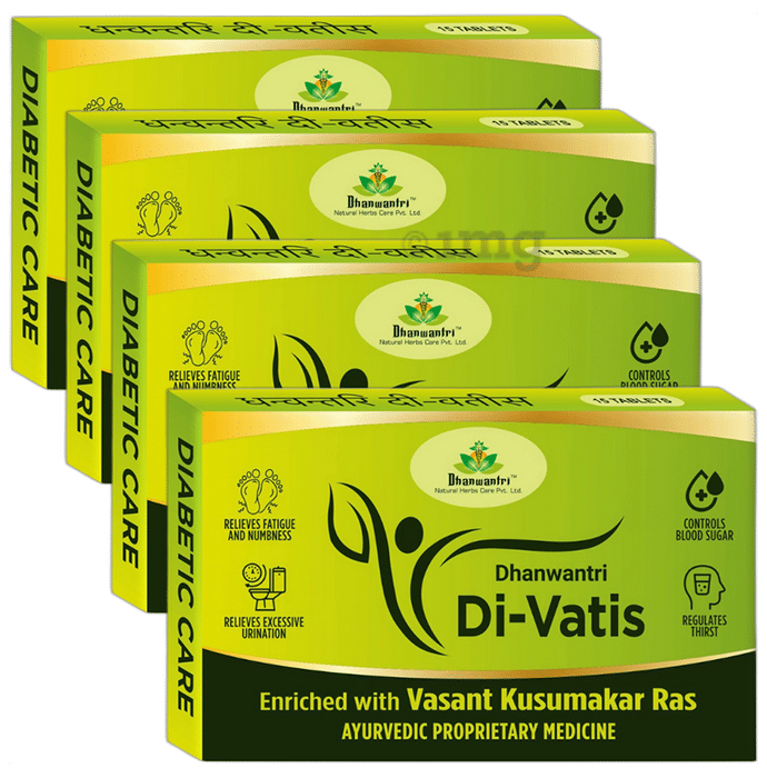 Dhanwantri Di-Vatis Tablet (15 Each)