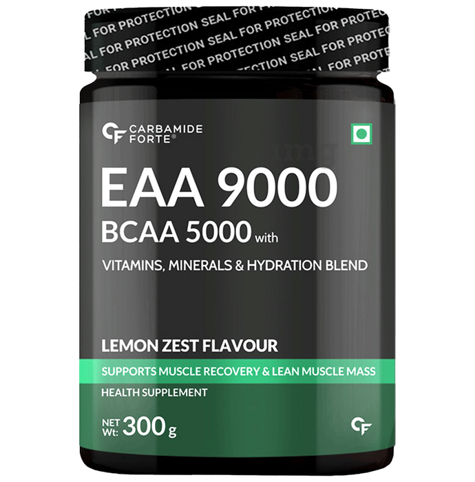 Carbamide Forte EAA with BCAA Powder Lemon Zest Buy jar of 300.0 gm