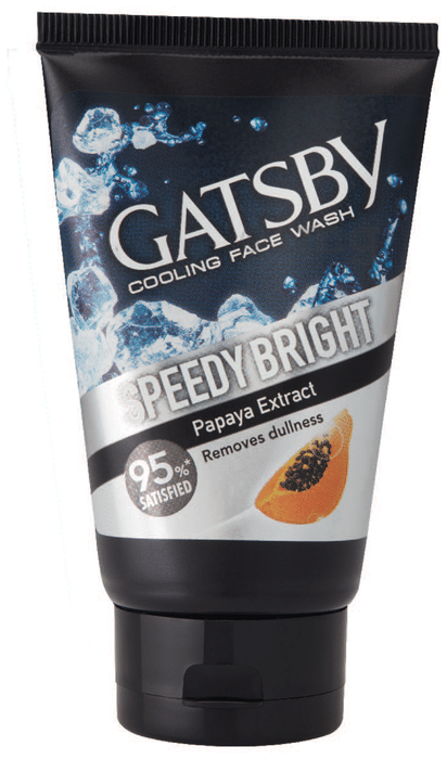 Gatsby Speedy Bright Cooling Face Wash Papaya Extract