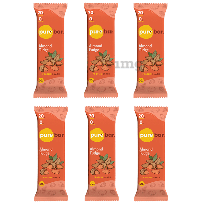 PureBar Almond Fudge Protein Bar (70gm Each)