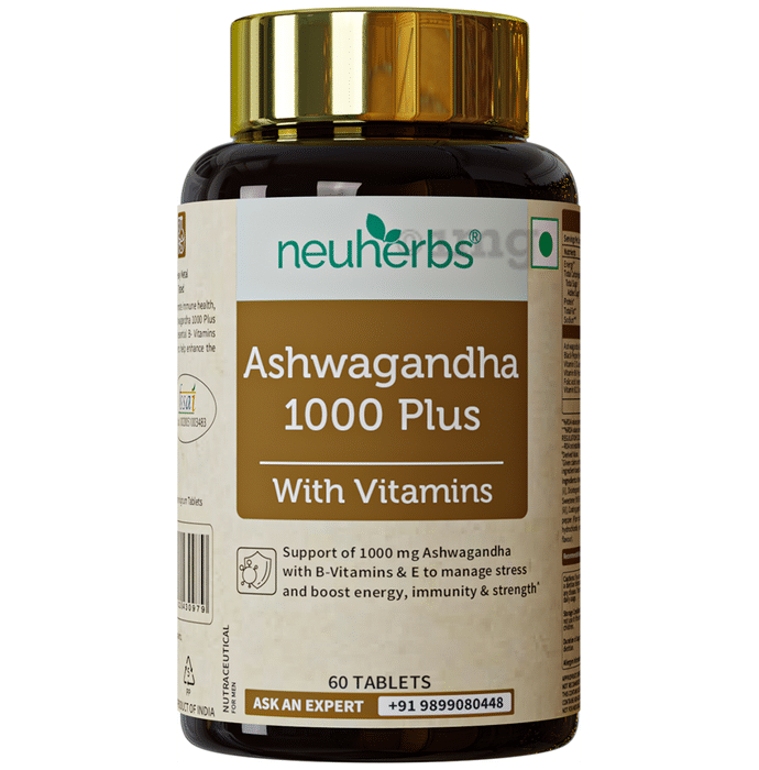 Neuherbs Ashwagandha 1000 Plus Tablet
