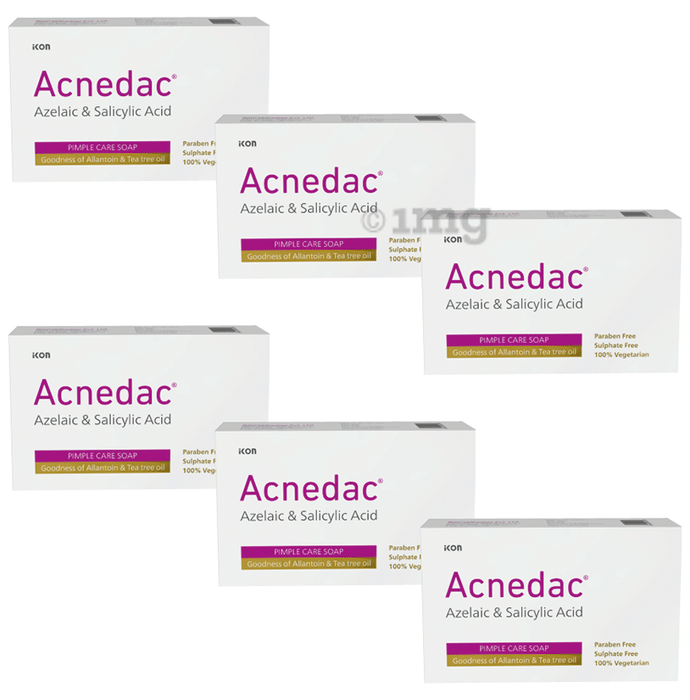 Acnedac Pimple Care Soap (75gm Each)