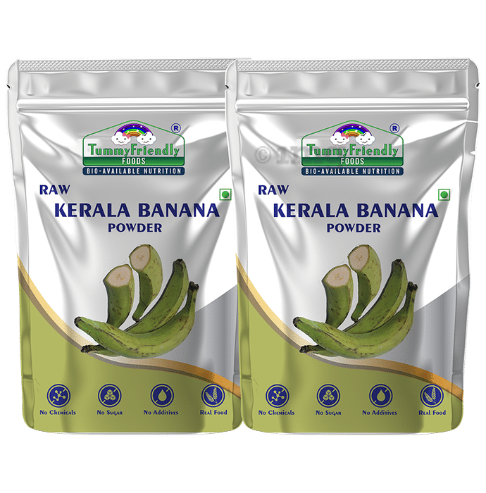 TummyFriendly Foods Raw Kerala Banana Powder (200gm Each)