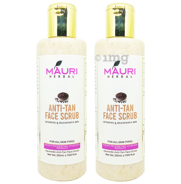 Khadi Mauri Herbal Anti-Tan Face Scrub (210ml)