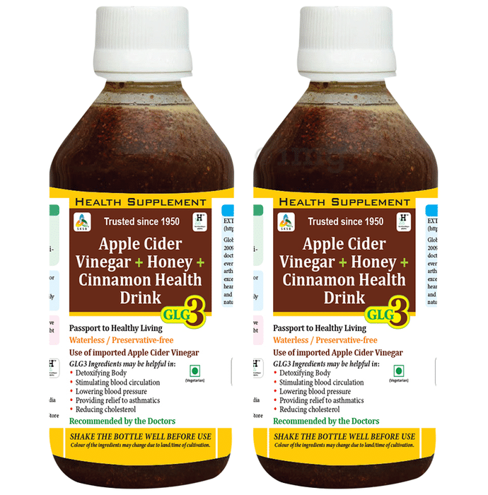 SKSB Garlic Lemon Ginger GLG3 Syrup (225ml Each)