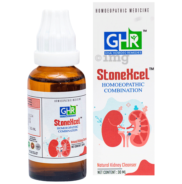 Ghai Homoeo Remedies Stonexcel Drops