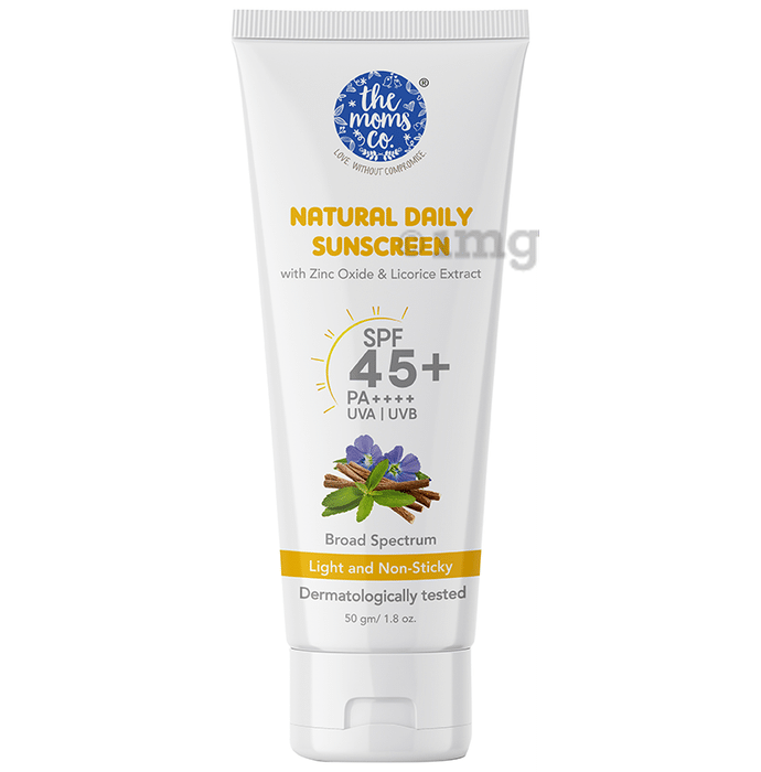The Moms Co. Natural Daily Sunscreen SPF 45 PA++++