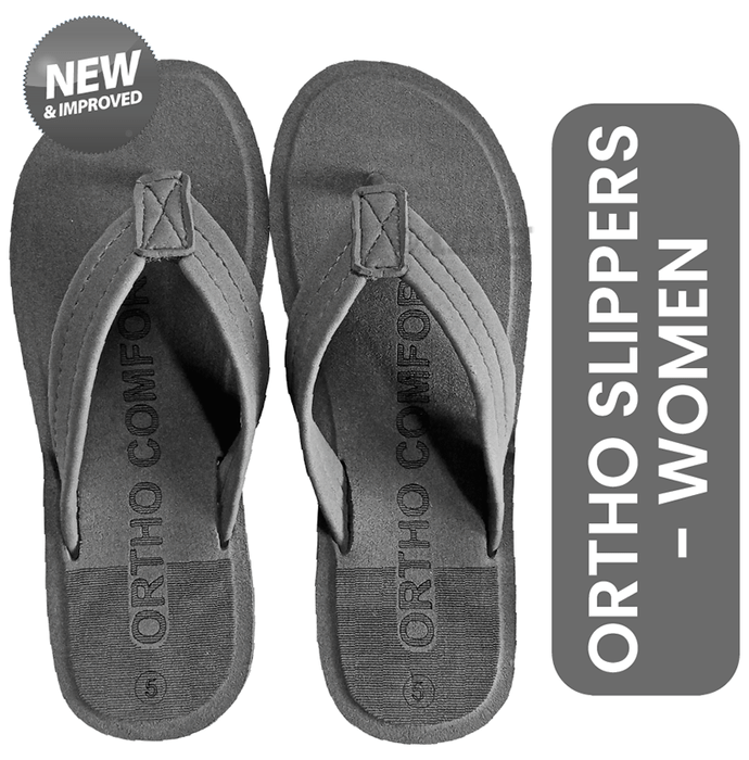 Tata 1mg Ortho Slipper - Women Size 6 Grey