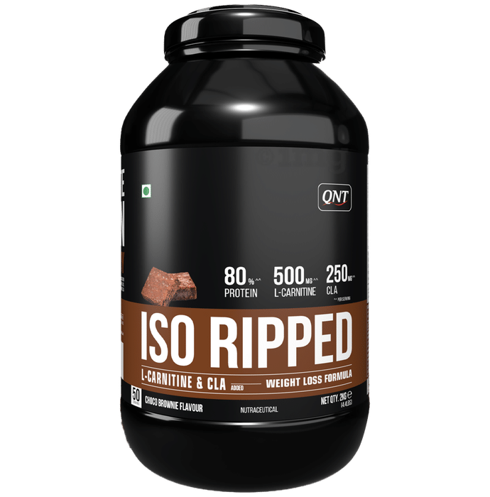 QNT ISO Ripped L-Carnitine & CLA Powder Choco Brownie