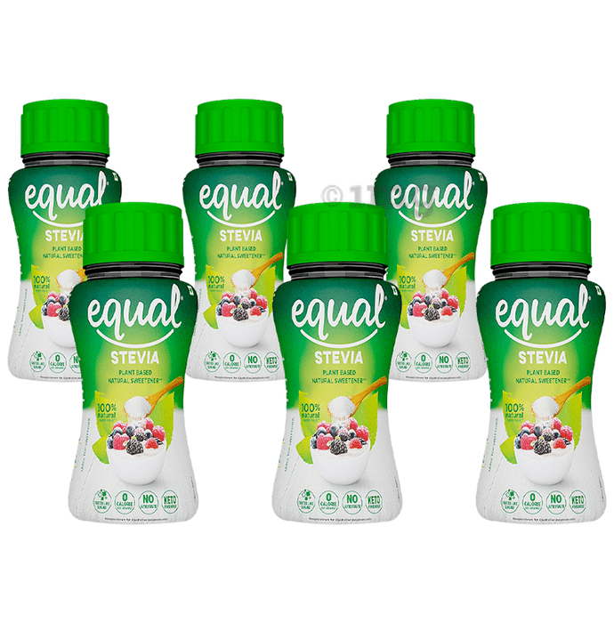 Equal Stevia Plant Based Natural Sweetener (150gm Each)