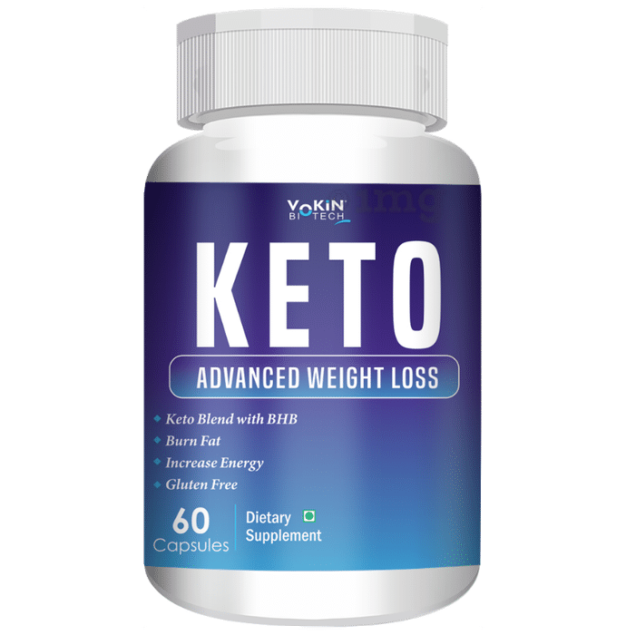 Vokin Biotech Keto Advanced Weight Loss Capsule (60 Each)