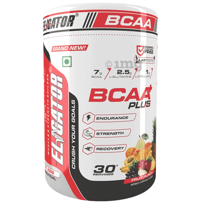 Eligator BCAA Plus Powder Fruit Punch