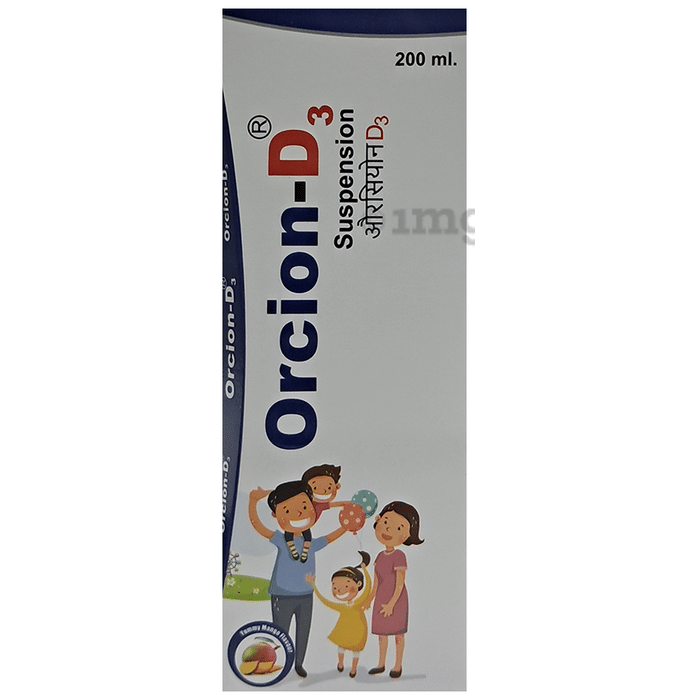 Orcion-D3 Oral Suspension Yummy Mango