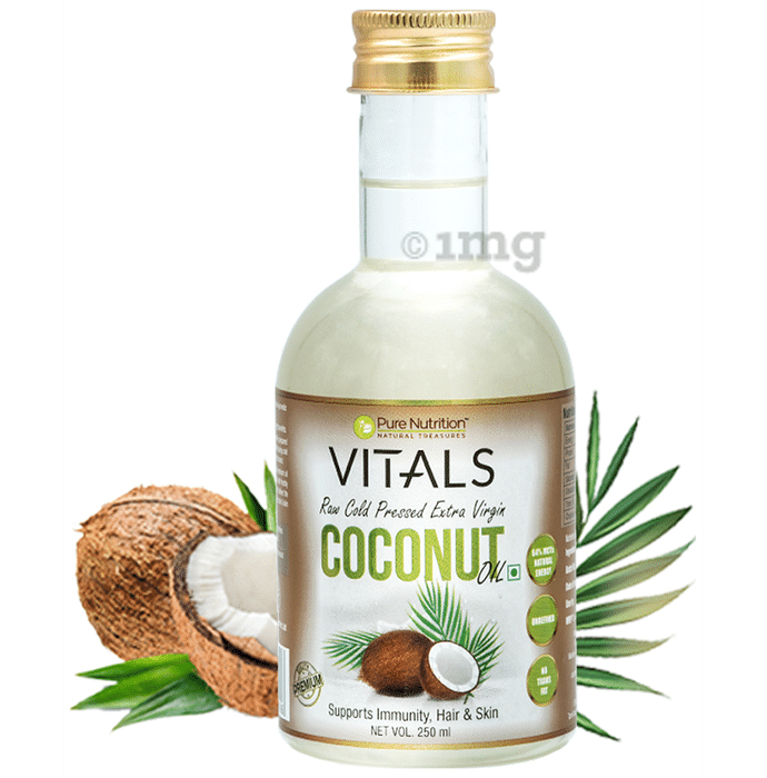 Pure Nutrition Vitals Raw Cold Pressed Extra Virgin Coconut Oil