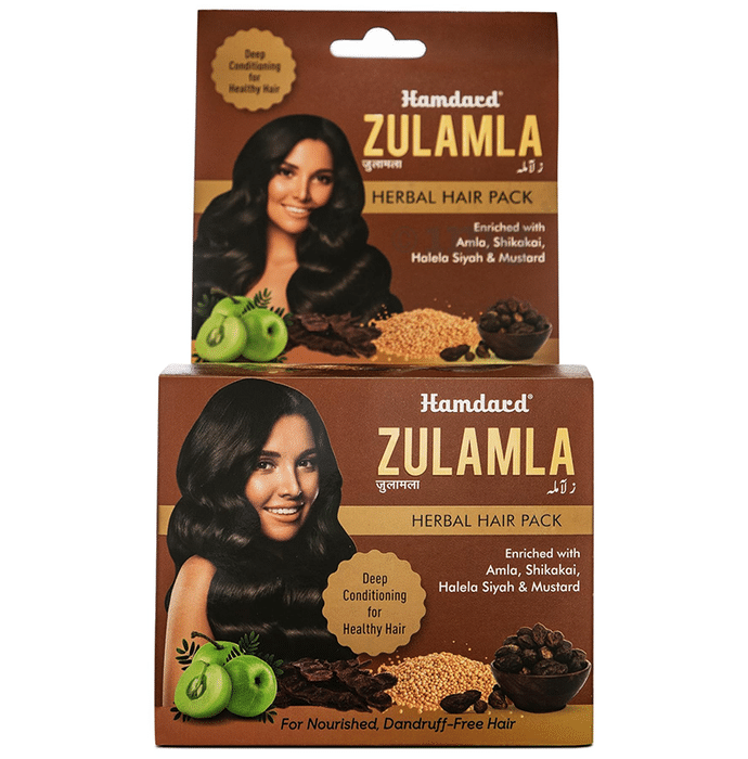 Hamdard Zulamla Herbal Hair Pack Sachet (20gm Each)