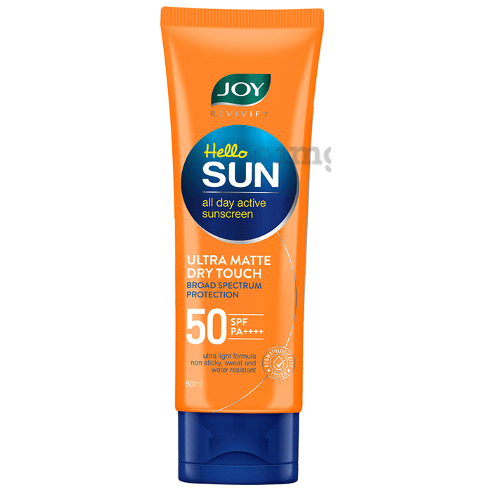 Joy Hello Sun Ultra Matte Dry Touch Sunscreen SPF 50 PA++++