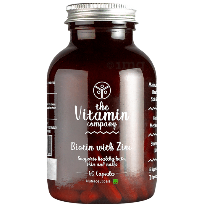 The Vitamin Company Biotin with Zinc Capsule