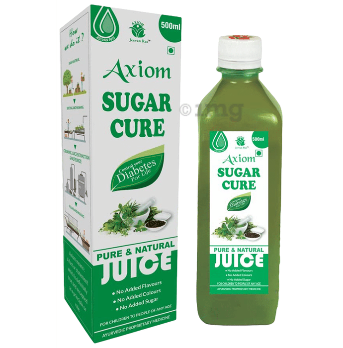 Axiom Sugar Cure Juice | For Weight Management, Blood Sugar & Blood Pressure Levels | No Added Sugar