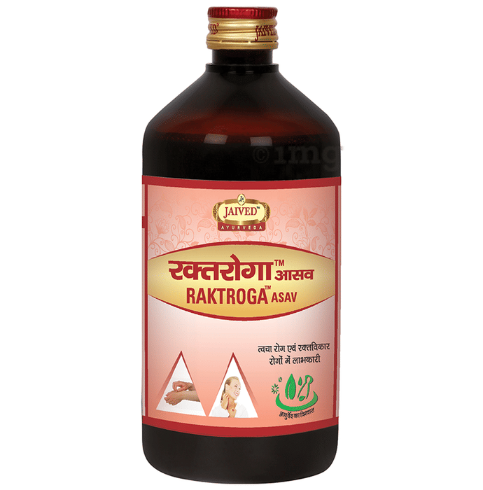 Jaived Ayurveda Raktroga Asav Syrup Reduces Skin Disorders