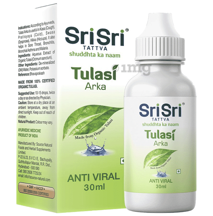 Sri Sri Tattva Tulasi Arka | Supports Respiratory Health