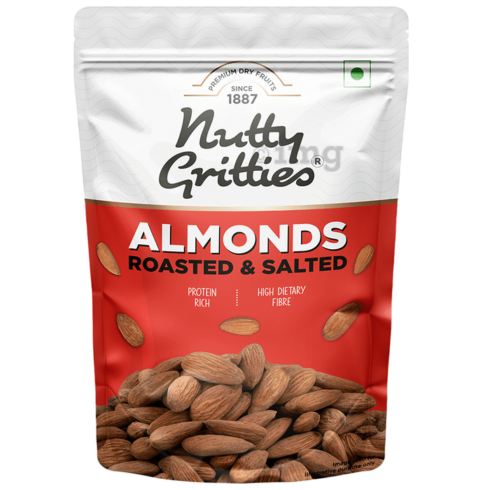 Nutty Gritties Almonds Roasted and Salted