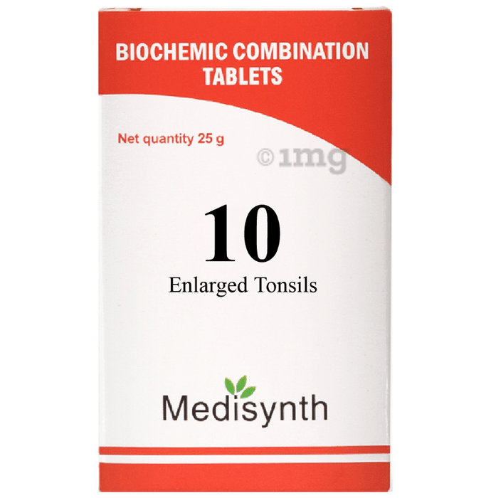 Medisynth Bio-chemic Combination No.10 Enlarged Tonsils