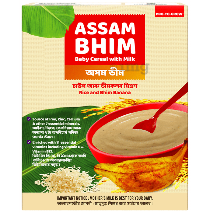 Pro-To-Grow Assam Bhim Baby Cereal with Milk