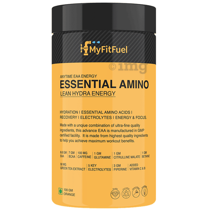 MyFitFuel Essential Amino Powder Orange
