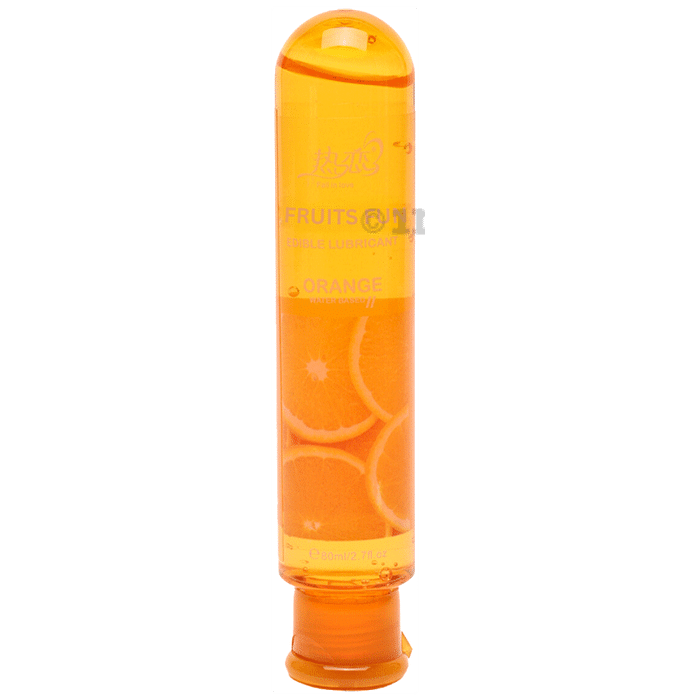 Fruits Fun Water Based Edible Lubricant Orange
