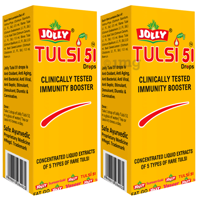 Jolly Tulsi 51 Drops (30ml Each)
