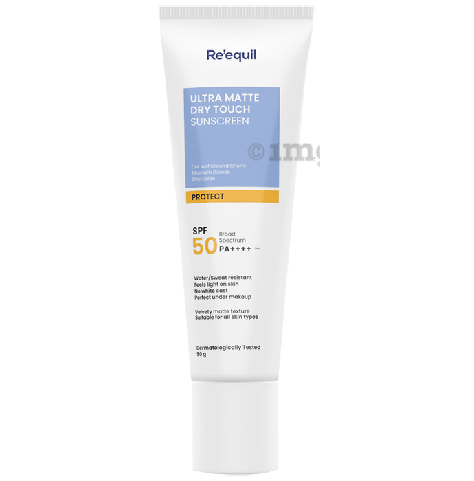 Re'equil Ultra Matte Dry Touch Sunscreen SPF 50 PA++++