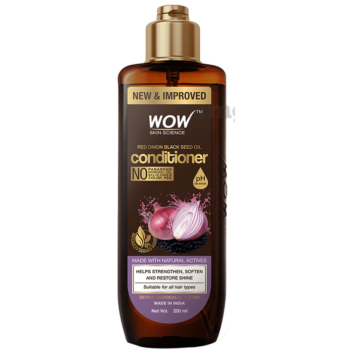 WOW Skin Science Red Onion Black Seed Oil Conditioner