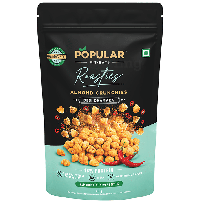 Popular Fit Eats Roasties Almond Crunchies Desi Masala