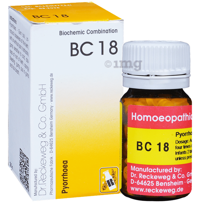Dr. Reckeweg Bio-Combination 18 (BC 18) Tablet