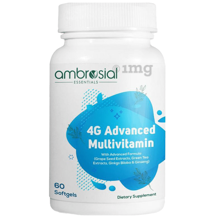 Ambrosial Essentials 4G Advanced Multivitamin Softgels