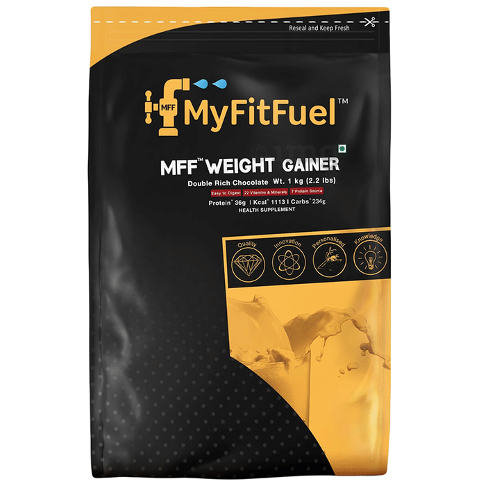 MyFitFuel Weight Gainer Powder Double Rich Chocolate