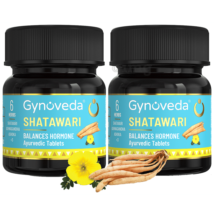 Gynoveda Shatawari Balances Hormone Ayurvedic Tablet (60 Each)
