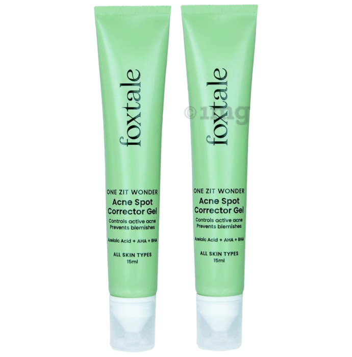 Foxtale One Zit Wonder Acne Spot Corrector Gel (15ml Each)