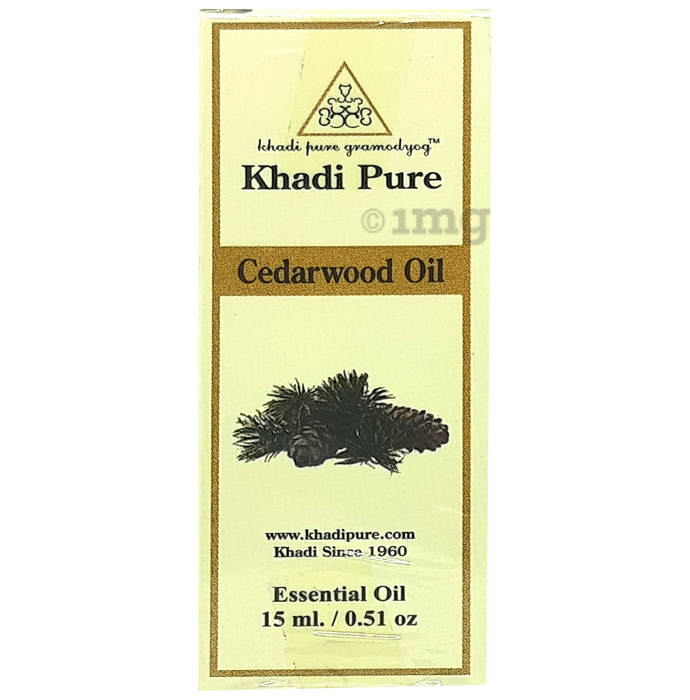 Khadi Pure Herbal Cedarwood Essential Oil