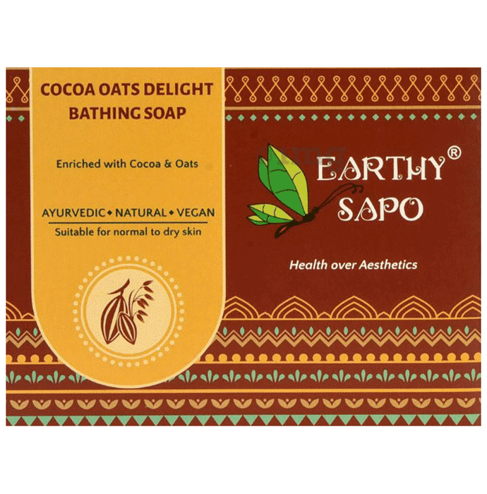 Earthy Sapo Cocoa Oats Delight Bathing Soap