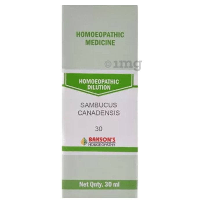 Bakson's Homeopathy Sambucus Canadensis Dilution 30