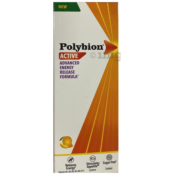 Polybion Active Syrup Sugar Free Mango