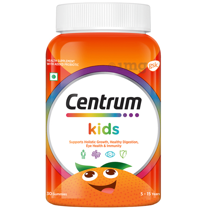 Centrum Kids | Supports Overall Health (Veg) | World's No.1 Multivitamin