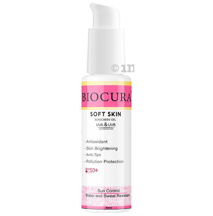Biocura Soft Skin Sunscreen Gel SPF 50 PA++