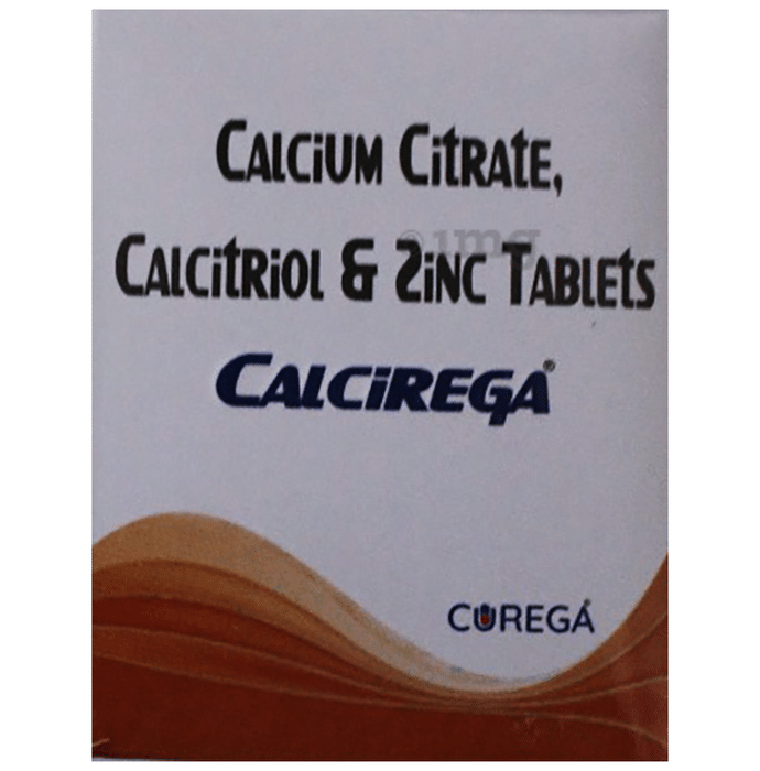Calcirega Calcium Citrate, Calcitrol & Zinc Tablet