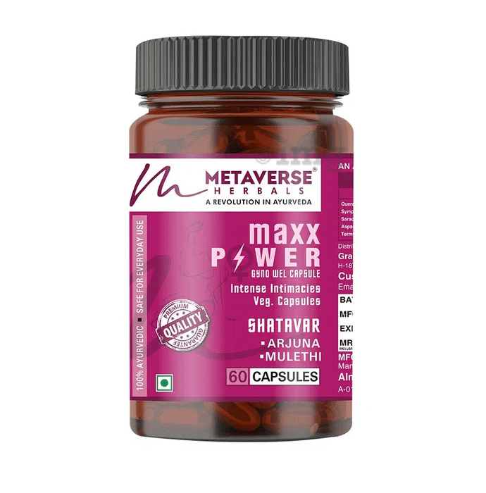 Metaverse Herbals Maxx Power Veg Capsule