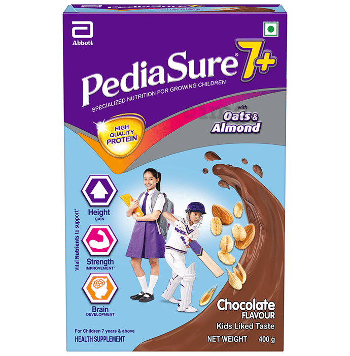 PediaSure Specialized Nutrition Drink Powder for Growing Children Chocolate with Oats & Almond