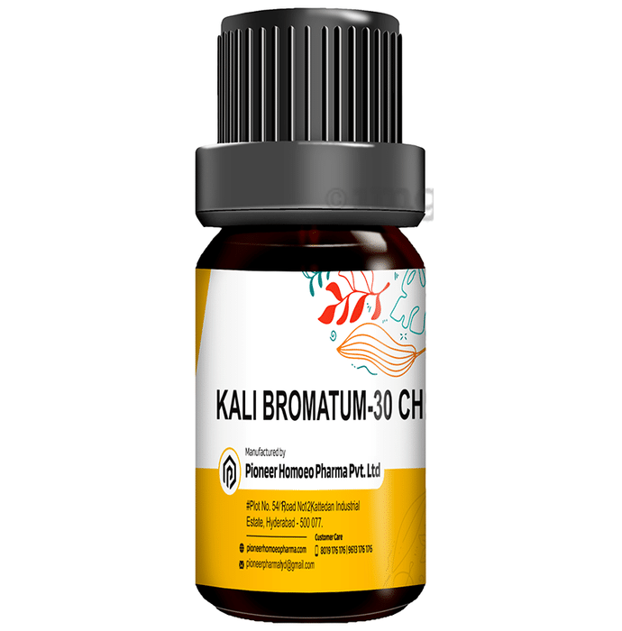 Pioneer Pharma Kali Bromatum Globules Pellets Multidose Pills 30 CH