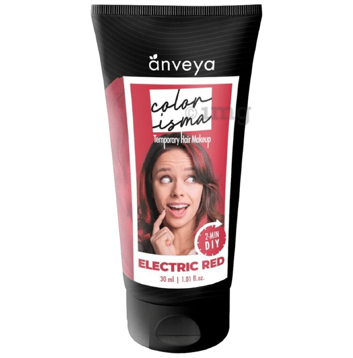Anveya Colorisma 1 Day Temporary Hair Color (30ml Each) Electric Red