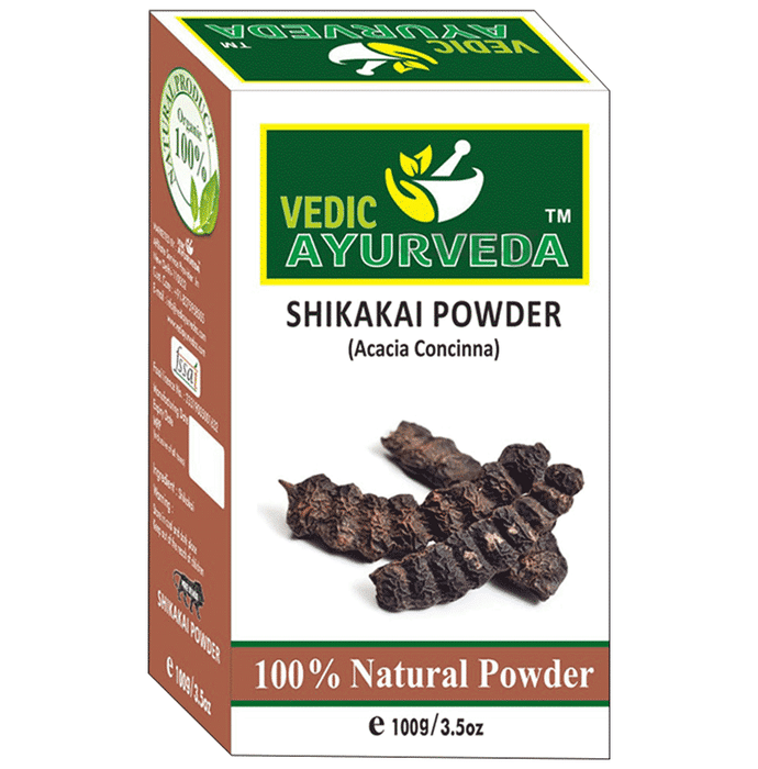 Vedic Ayurveda Shikakai Powder (100gm Each)